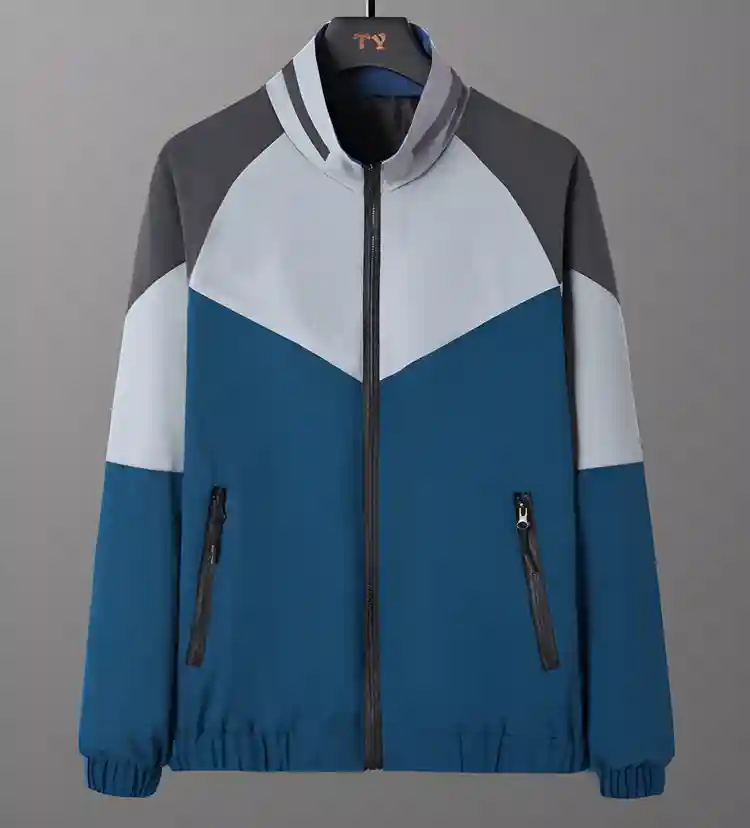 Azmani Full Sleeve Colorblock Men Jacket